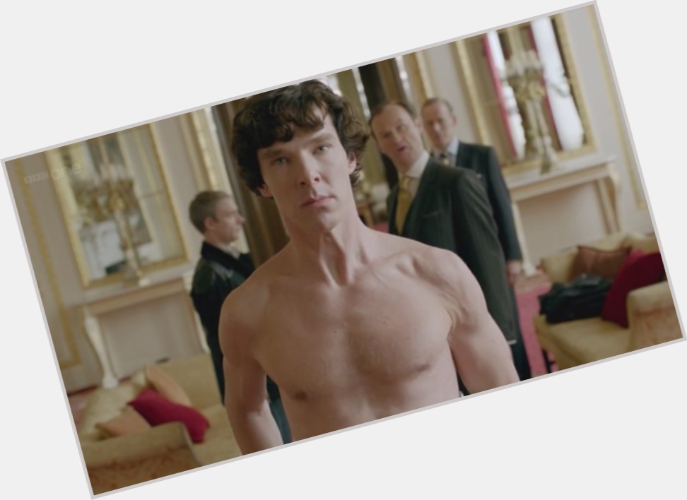 Benedict Cumberbatch shirtless bikini