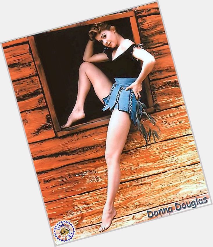 Donna Douglas shirtless bikini