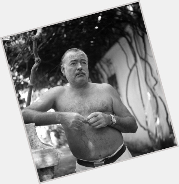 Ernest Hemingway shirtless bikini