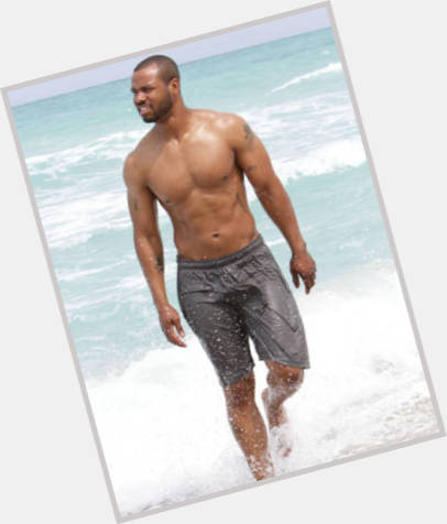 Isaiah Mustafa shirtless bikini