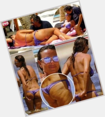 Paola Perego shirtless bikini