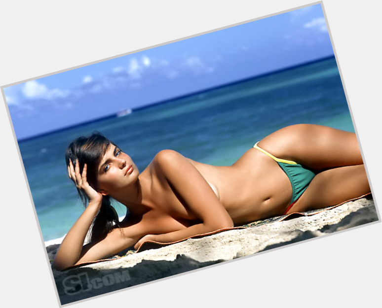 Paulina Porizkova shirtless bikini