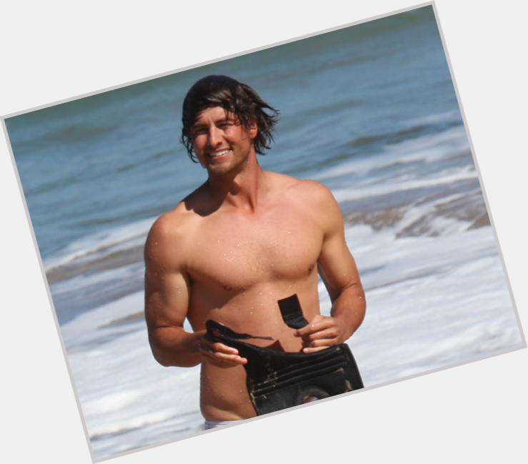 Adam Scott shirtless bikini