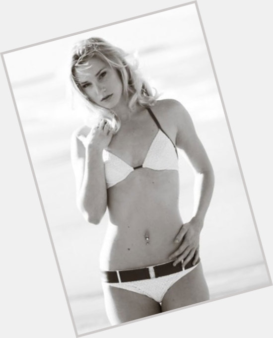 Heather Morris shirtless bikini