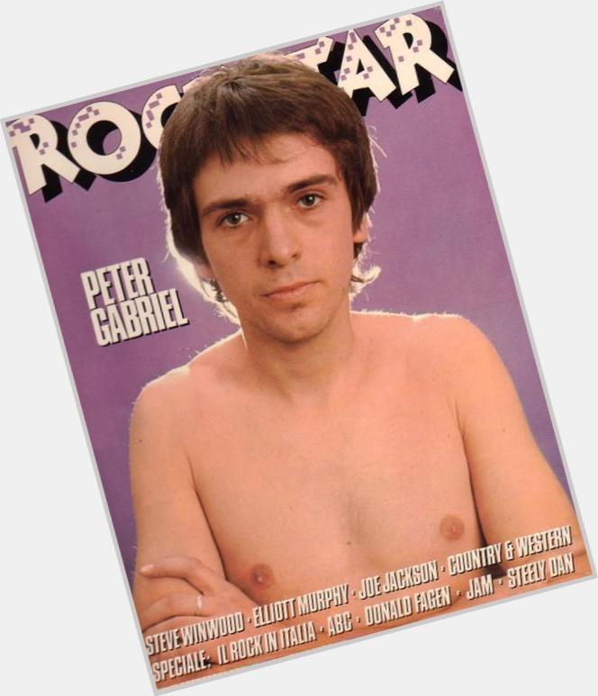 Peter Gabriel shirtless bikini