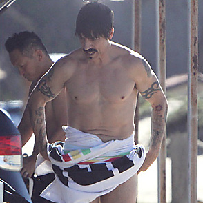 Anthony Kiedis latest sexy shirtless January 31, 2017, 11pm