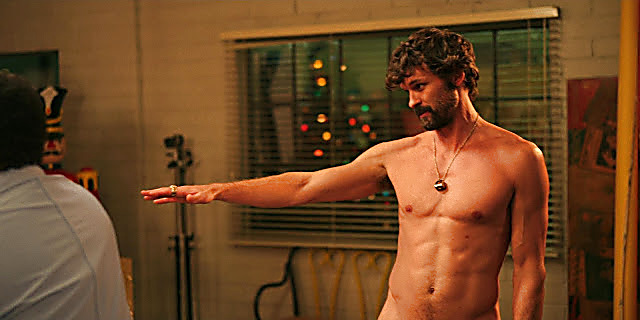 Austin Nichols sexy shirtless scene April 14, 2022, 6am