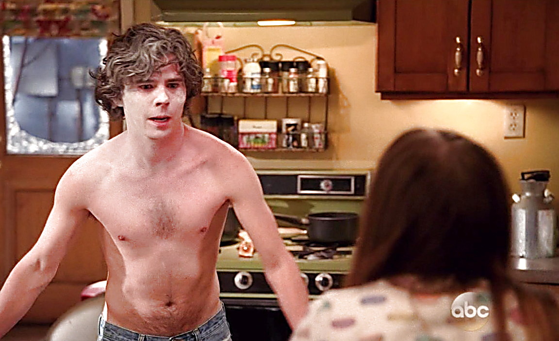 Athletic Body: Charlie McDermott In Middle.