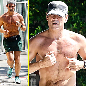 Colin Farrell latest sexy shirtless September 14, 2022, 6pm