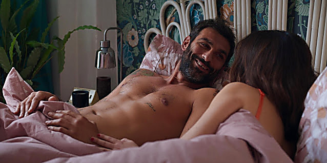 Francesco Arca sexy shirtless scene October 30, 2021, 4am