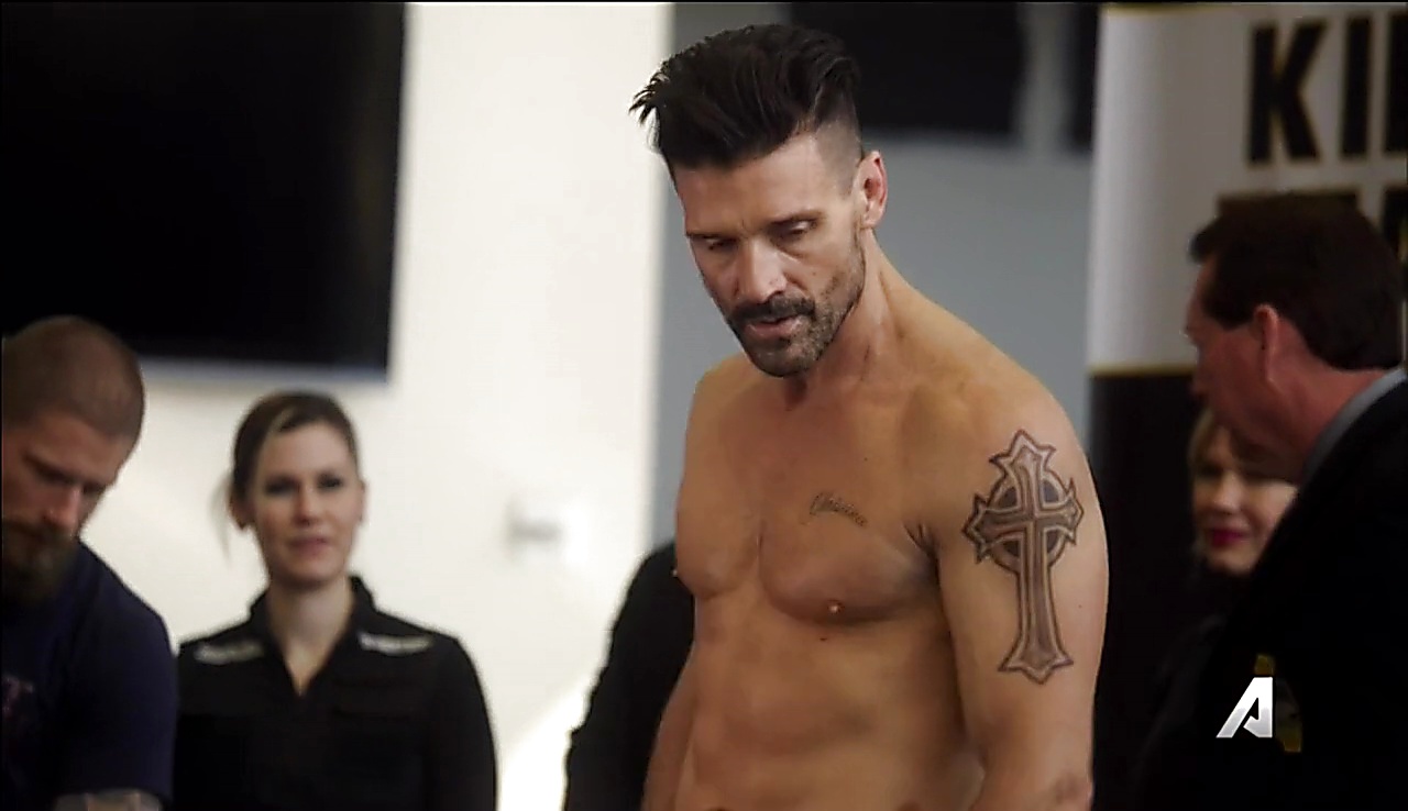 Frank Grillo sexy shirtless scene August 3, 2017, 9am.