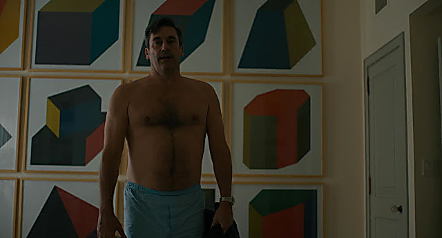 Jon Hamm sexy shirtless scene September 16, 2022, 1am
