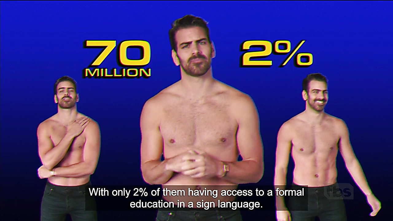 Nyle DiMarco Full Frontal With Samantha Bee S03E33 2019 03 16 1