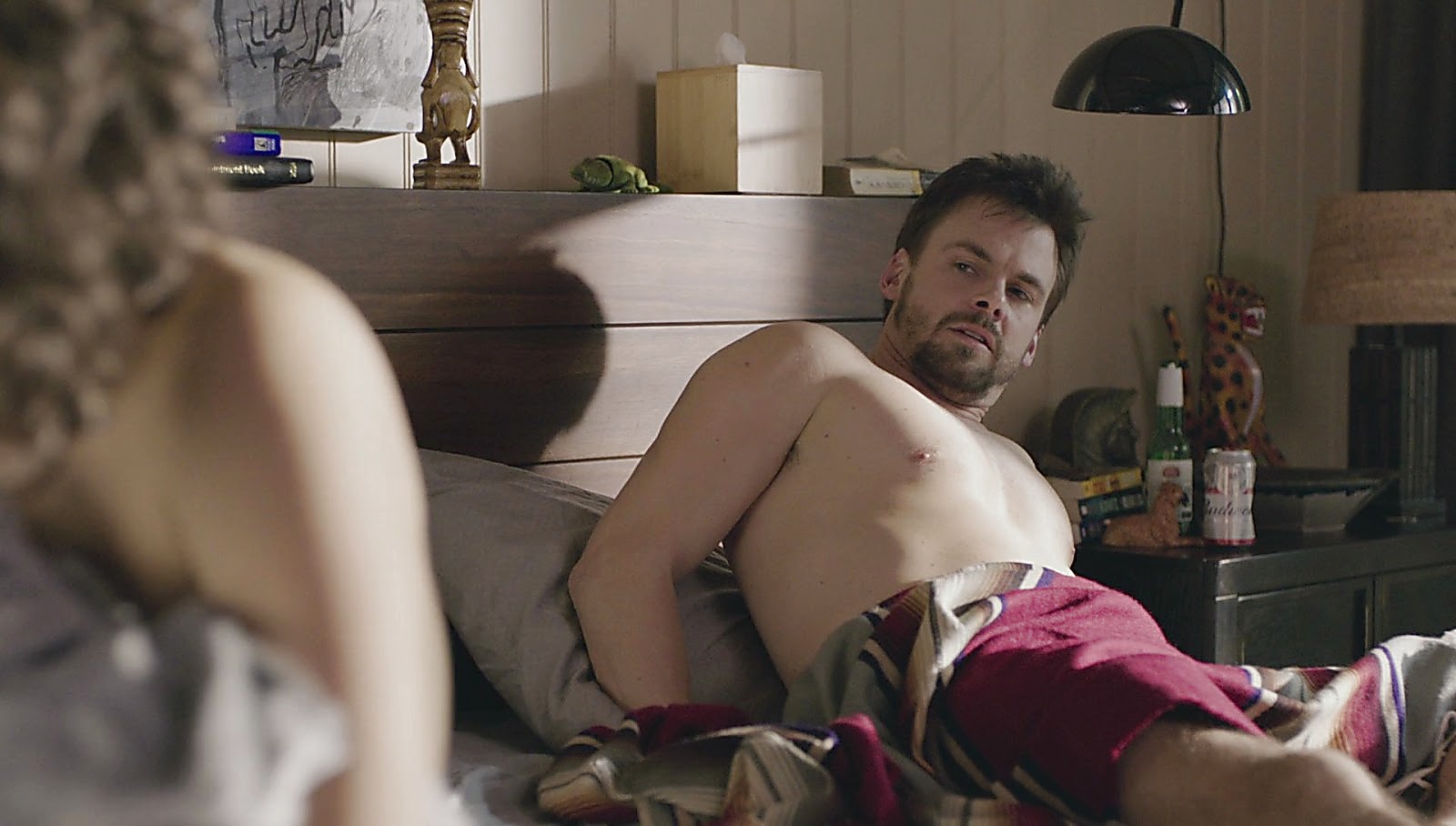 Tommy Dewey sexy shirtless scene June 27, 2017, 1pm