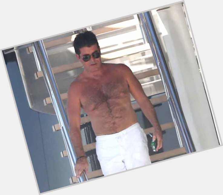Simon Cowell shirtless bikini