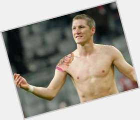 Bastian Schweinsteiger blonde hair & hairstyles Athletic body, 