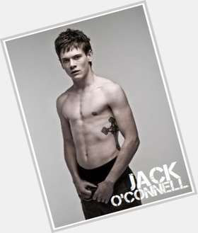 Jack O Connell Athletic body,  light brown hair & hairstyles