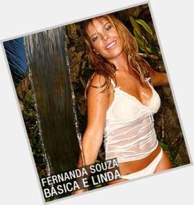 Fernanda Souza Athletic body,  dyed blonde hair & hairstyles