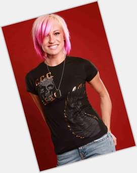 Jessica Rickleff Average body,  multi-colored hair & hairstyles