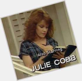 Julie Cobb Average body,  dark brown hair & hairstyles
