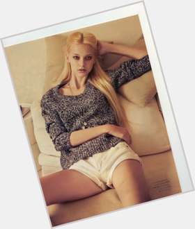 Nastya Kusakina Slim body,  blonde hair & hairstyles