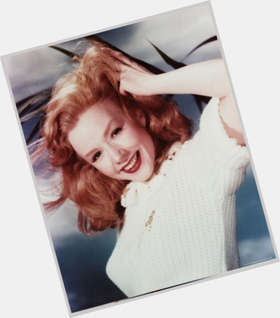 Piper Laurie Slim body,  red hair & hairstyles