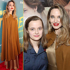 Angelina Jolie and Daughter Vivienne Spotted at \