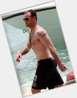 Wayne Rooney light brown hair & hairstyles Athletic body, 